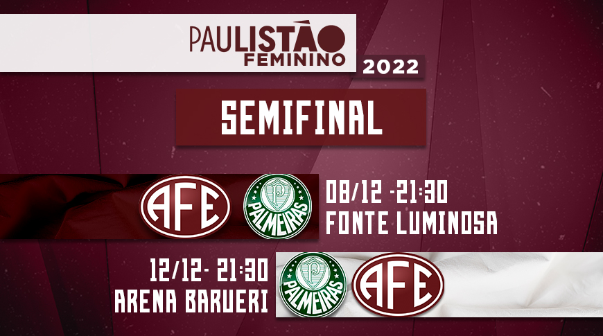 FPF define horários dos jogos da semifinal do Campeonato Paulista - Portal  Regional - Portal de Notícias de Dracena