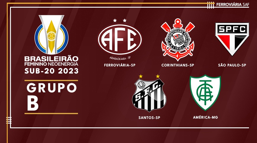 Tabela da 2ª fase do Brasileiro feminino sub-20 2022! - Araraquara News